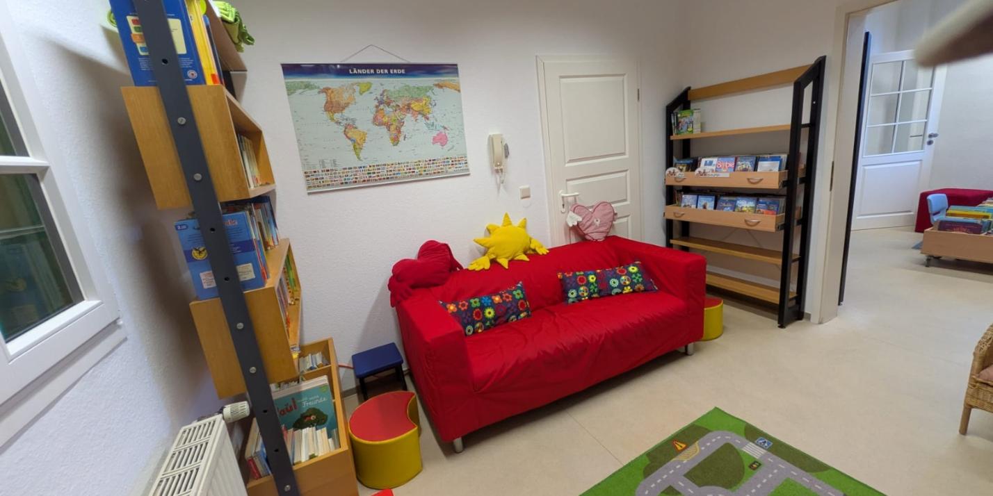 Blick in den Kinderbereich