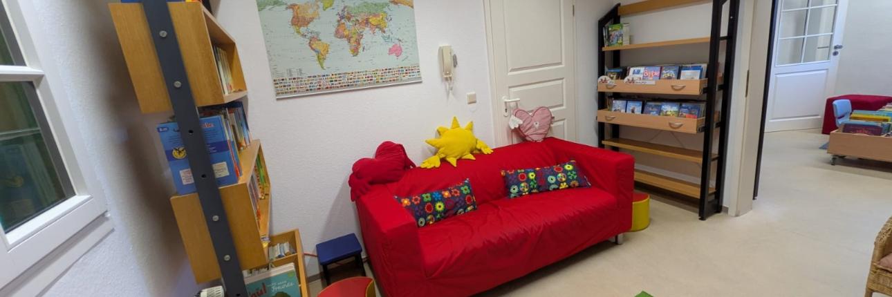 Blick in den Kinderbereich
