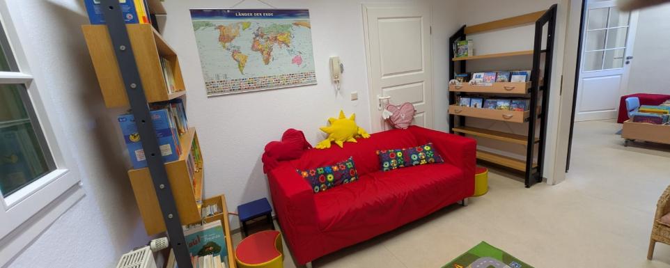 Blick in den Kinderbereich