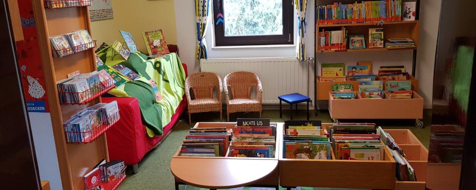 Blick in die Kinderbücherei